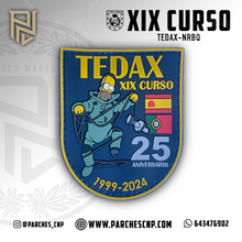 Cargar imagen en el visor de la galería, EMBLEMA CONMEMORATIVO 25 ANIVERSARIO DEL CURSO XIX TEDAX
