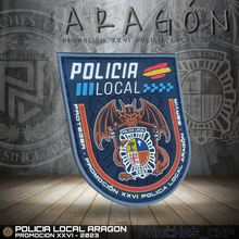 Cargar imagen en el visor de la galería, EMBLEMA CONMEMORATIVO PROMOCIÓN XXVI POLICIA LOCAL ARAGON 2023
