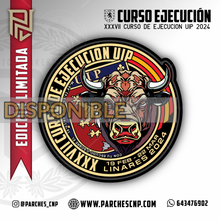 Cargar imagen en el visor de la galería, EMBLEMA CONMEMORATIVO CURSO XXXVII DE EJECUCIÓN PARA U.I.P.
