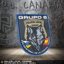 Cargar imagen en el visor de la galería, EMBLEMA POLICIA LOCAL CANARIA - GRUPO 6 - SAN CRISTOBAL DE LA LAGUNA
