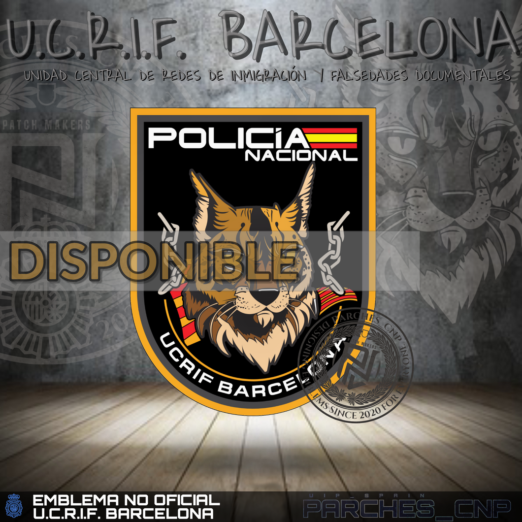 EMBLEMA DE BRAZO U.C.R.I.F. BARCELONA