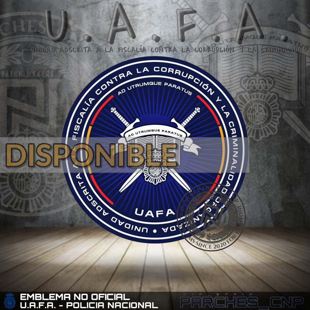 EMBLEMA U.A.F.A. - POLICÍA NACIONAL