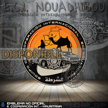 Cargar imagen en el visor de la galería, EMBLEMA EQUIPO DE COOPERACIÓN INTERNACIONAL DE MAURITANIA - NOUADHIBOU
