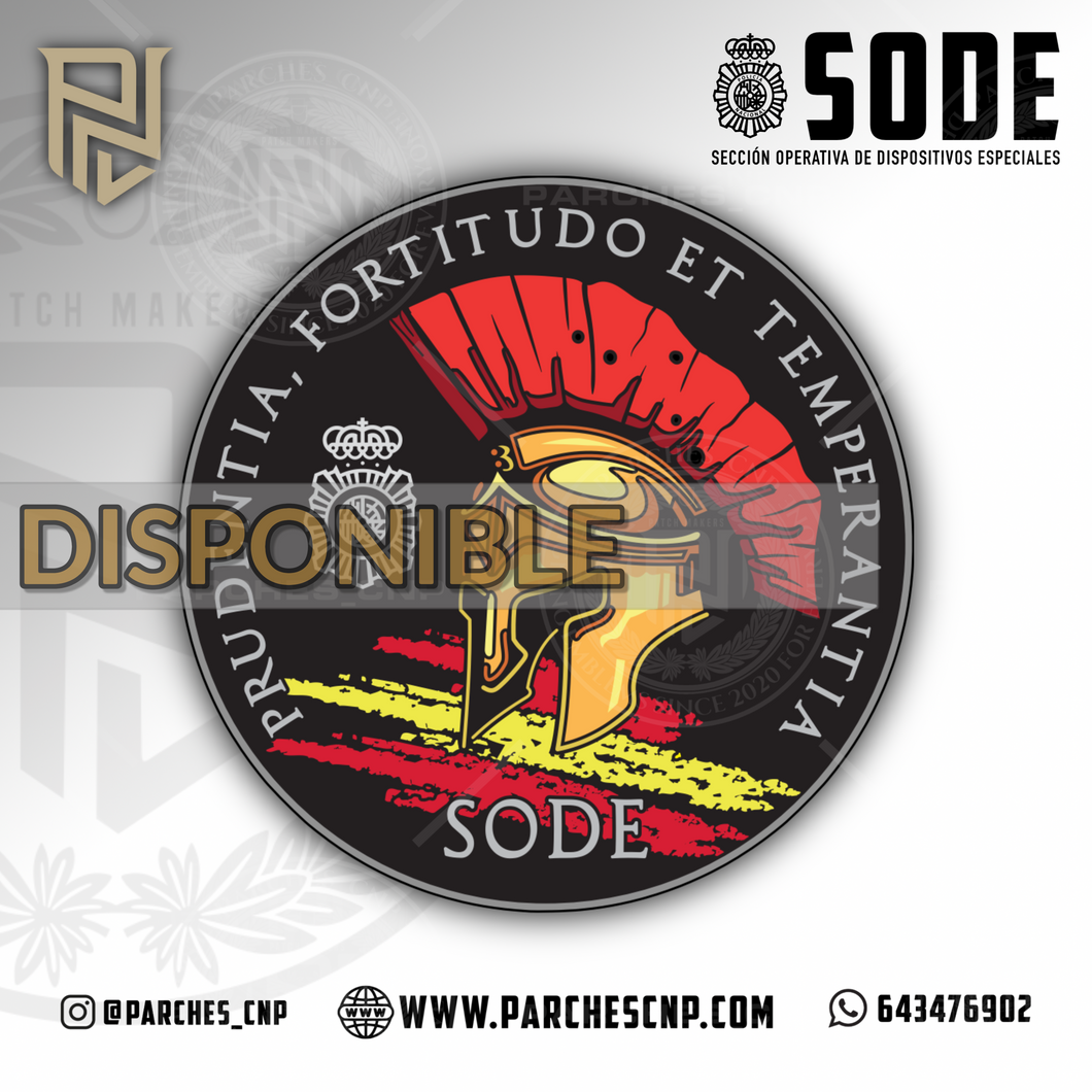 EMBLEMA UNIDAD CENTRAL DE PROTECCIÓN - SECCIÓN OPERATIVA DE DISPOSITIVOS ESPECIALES