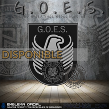 Cargar imagen en el visor de la galería, EMBLEMA OFICIAL GRUPOS OPERATIVOS ESPECIALES DE SEGURIDAD (G.O.E.S.)
