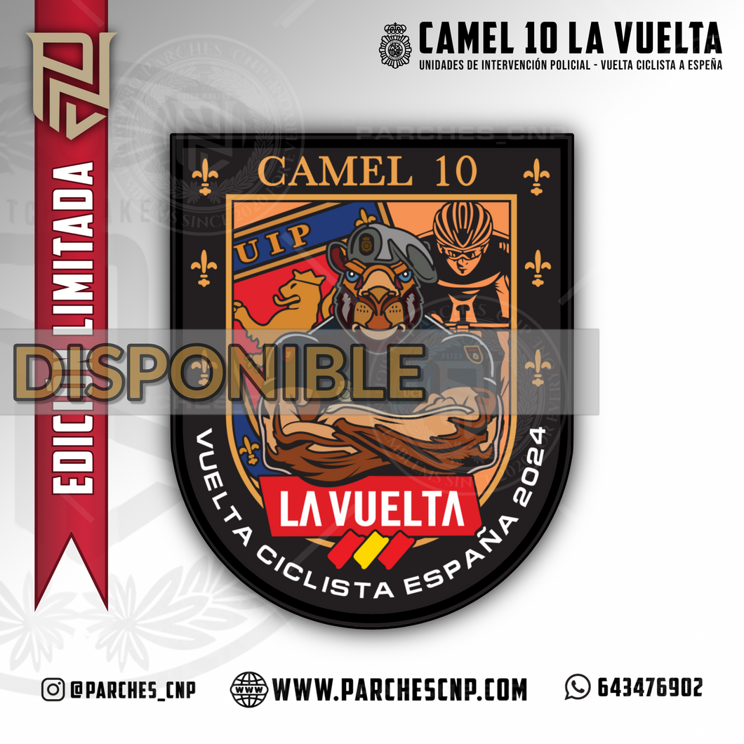 EMBLEMA CAMEL 10 - LA VUELTA 2024