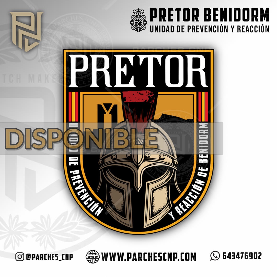 EMBLEMA U.P.R. - PRETOR - BENIDORM