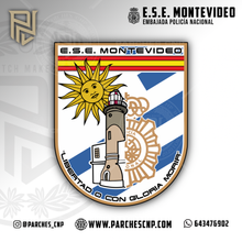 Cargar imagen en el visor de la galería, EMBLEMA DE BRAZO EQUIPO DE SEGURIDAD EMBAJADA DE MONTEVIDEO
