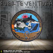 Cargar imagen en el visor de la galería, EMBLEMA DE LA UNIDAD AÉREA DE LA G.C. DE FUERTEVENTURA MODELO AIRBUS HELICOPTERS H135
