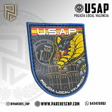 Cargar imagen en el visor de la galería, EMBLEMA POLICIA LOCAL DE VALENCIA - U.S.A.P.
