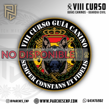 Cargar imagen en el visor de la galería, EMBLEMA VIII CURSO GUIAS CANINOS GUARDIA CIVIL
