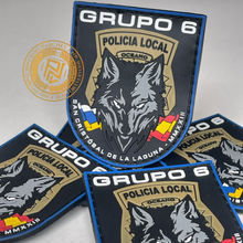 Cargar imagen en el visor de la galería, EMBLEMA POLICIA LOCAL CANARIA - GRUPO 6 - SAN CRISTOBAL DE LA LAGUNA
