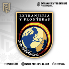 Cargar imagen en el visor de la galería, EMBLEMA OFICIAL DE EXTRANJERÍA Y FRONTERAS POLICÍA NACIONAL
