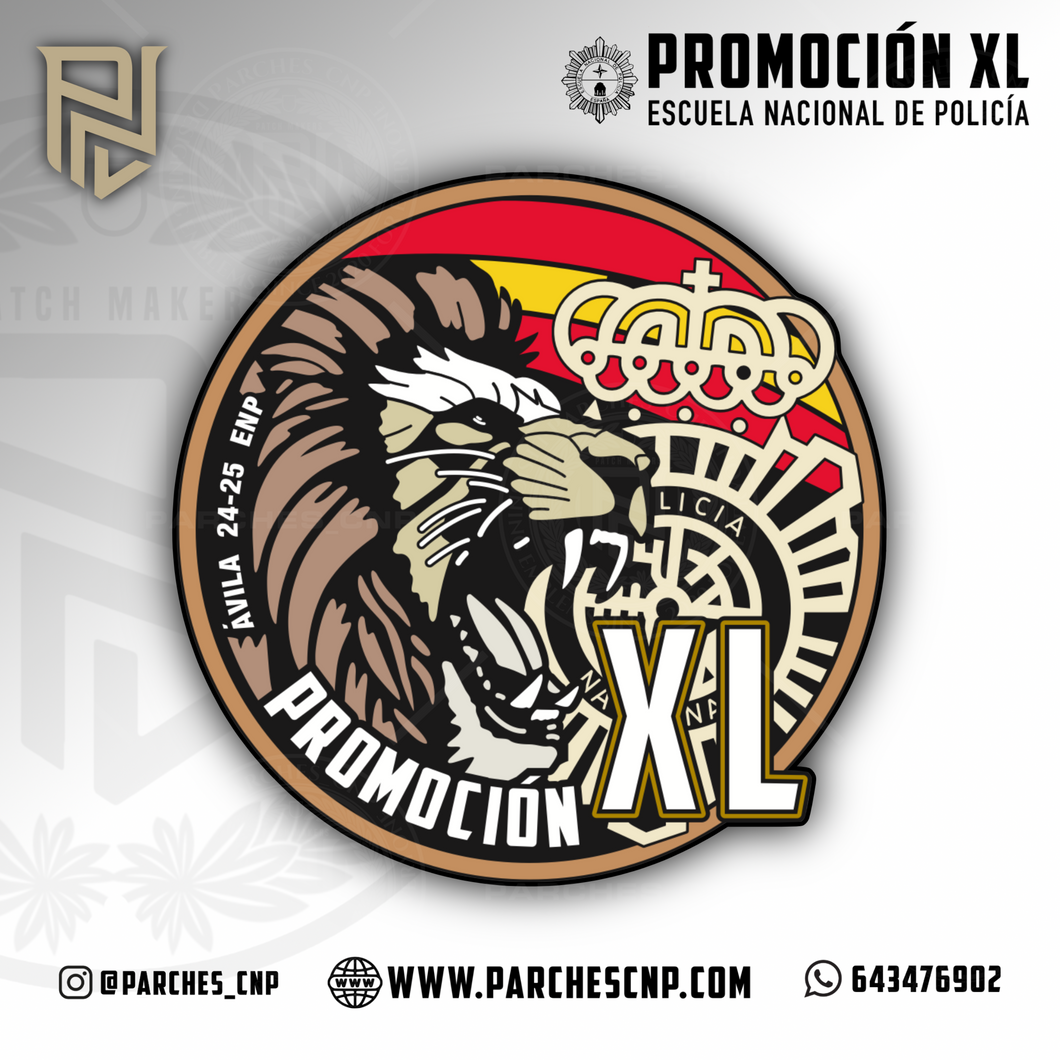 EMBLEMA CONMEMORATIVO P.N. E.B. PROMOCIÓN XL