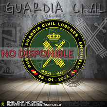 Cargar imagen en el visor de la galería, EMBLEMA PUESTO DE LA GUARDIA CIVIL DE LOECHES - ANCHUELO
