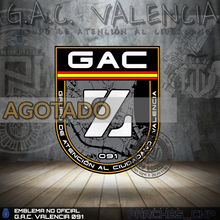 Cargar imagen en el visor de la galería, EMBLEMA DE BRAZO G.A.C. VALENCIA 091
