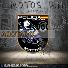 Cargar imagen en el visor de la galería, EMBLEMA AUTOMOCIÓN - MOTOS POLICÍA NACIONAL
