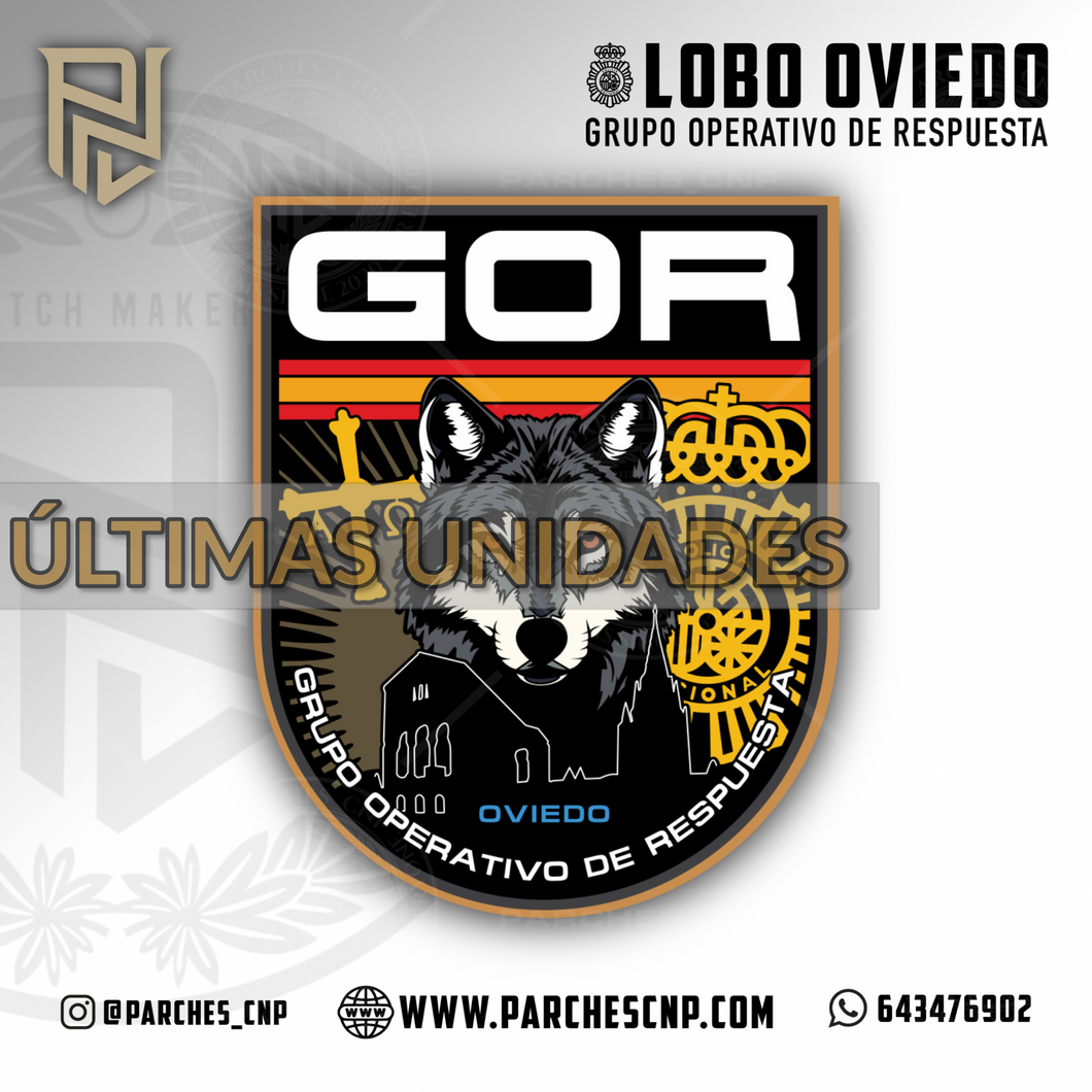 EMBLEMA DE BRAZO G.O.R. OVIEDO