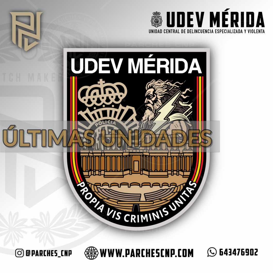 EMBLEMA DE BRAZO DE LA U.D.E.V DE MÉRIDA