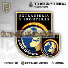 Cargar imagen en el visor de la galería, EMBLEMA OFICIAL DE EXTRANJERÍA Y FRONTERAS POLICÍA NACIONAL
