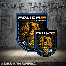 Cargar imagen en el visor de la galería, EMBLEMA CONMEMORATIVO PROMOCIÓN 2023 OFICIALES POLICÍA ZARAGOZA
