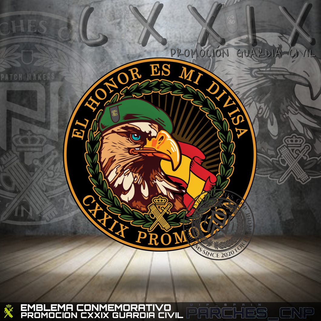 EMBLEMA CONMEMORATIVO G.C. PROMOCIÓN CXXIX 2023-24 (ÁGUILA)