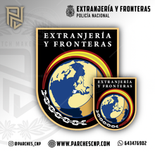 Cargar imagen en el visor de la galería, EMBLEMA OFICIAL DE EXTRANJERÍA Y FRONTERAS POLICÍA NACIONAL
