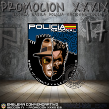 Cargar imagen en el visor de la galería, EMBLEMA CONMEMORATIVO SECCIÓN 17 P.N. E.B. PROMOCIÓN XXXIX
