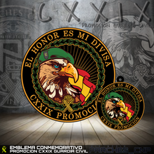 Cargar imagen en el visor de la galería, EMBLEMA CONMEMORATIVO G.C. PROMOCIÓN CXXIX 2023-24 (ÁGUILA)
