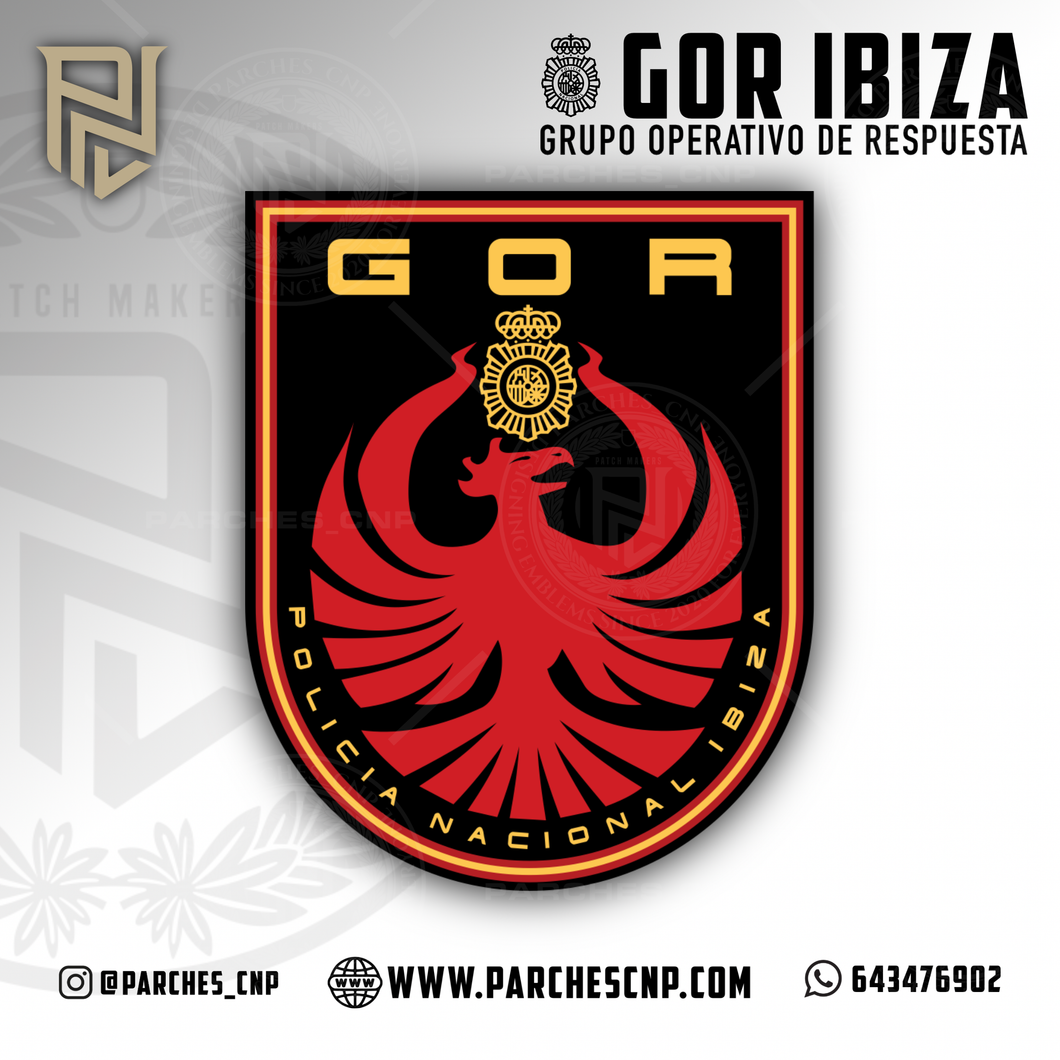 EMBLEMA DEL G.O.R. DE IBIZA RESTYLING