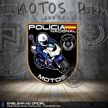 Cargar imagen en el visor de la galería, EMBLEMA AUTOMOCIÓN - MOTOS POLICÍA NACIONAL
