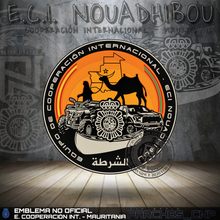 Cargar imagen en el visor de la galería, EMBLEMA EQUIPO DE COOPERACIÓN INTERNACIONAL DE MAURITANIA - NOUADHIBOU
