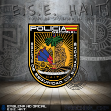 Cargar imagen en el visor de la galería, EMBLEMA DE BRAZO EQUIPO DE SEGURIDAD EMBAJADA DE HAITÍ
