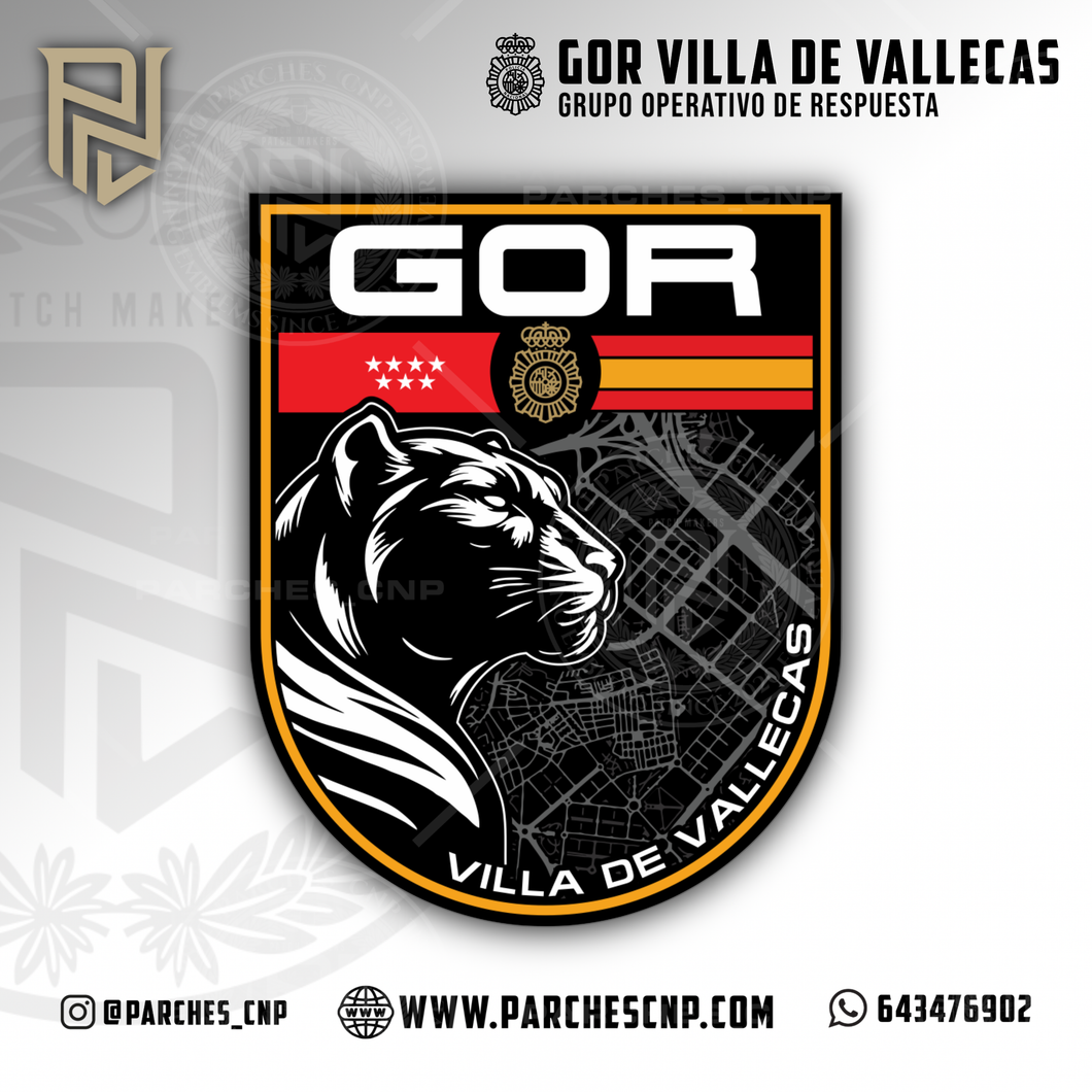 EMBLEMA DE BRAZO VILLA DE VALLECAS RESTYLING