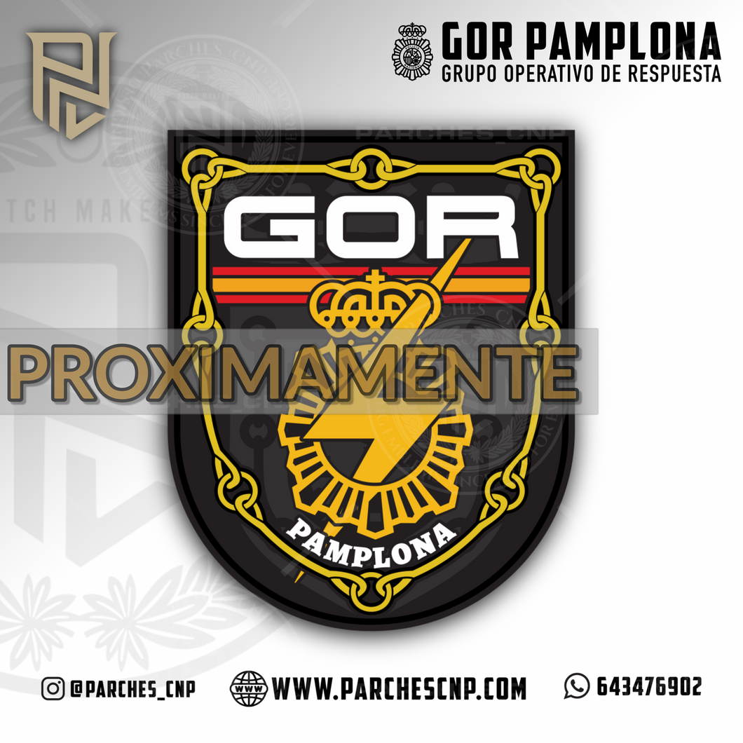 EMBLEMA DE BRAZO G.O.R. PAMPLONA