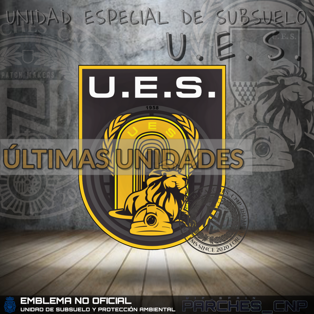 EMBLEMA DE BRAZO UNIDAD ESPECIAL DE SUBSUELO