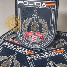 Cargar imagen en el visor de la galería, EMBLEMA DE BRAZO B.P.P.J. DE GERONA - UDEV - UDYCO
