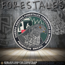 Cargar imagen en el visor de la galería, EMBLEMA PROMOCIÓN MMXXIII AGENTES FORESTALES
