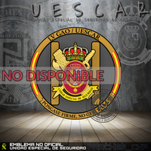 Cargar imagen en el visor de la galería, EMBLEMA DE LA UNIDAD DE SEGURIDAD ESPECIAL DE CASA REAL
