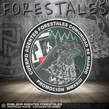 Cargar imagen en el visor de la galería, EMBLEMA PROMOCIÓN MMXXIII AGENTES FORESTALES
