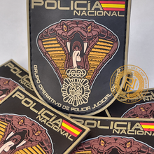 Cargar imagen en el visor de la galería, EMBLEMA DE BRAZO DE LA POLICÍA JUDICIAL DE LA COMISARÍA DE ROTA
