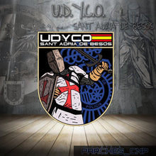 Cargar imagen en el visor de la galería, EMBLEMA U.D.Y.C.O. SANT ADRIÀ DE BESÒS
