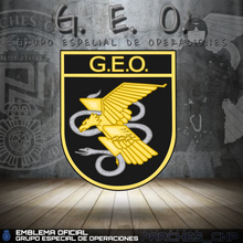 Cargar imagen en el visor de la galería, EMBLEMA GRUPO ESPECIAL DE OPERACIONES (G.E.O.)
