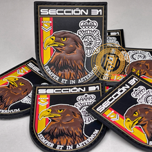 Cargar imagen en el visor de la galería, EMBLEMA CONMEMORATIVO DE LA SECCIÓN 31 DE LA PROMOCIÓN XXXVIII
