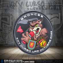 Cargar imagen en el visor de la galería, EMBLEMA CONMEMORATIVO CURSO XXV U.P.R. BRONCES OCT 2022
