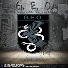 Cargar imagen en el visor de la galería, EMBLEMA GRUPO ESPECIAL DE OPERACIONES (G.E.O.)
