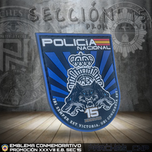 Cargar imagen en el visor de la galería, EMBLEMA CONMEMORATIVO DE LA SECCIÓN 15 DE LA PROMOCIÓN XXXVIII
