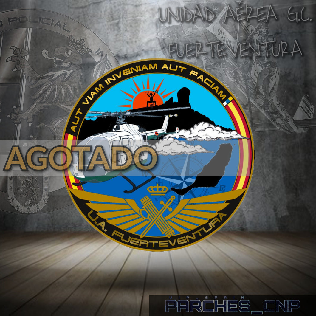 PARCHE DE LA UNIDAD AÉREA DE LA G.C. DE FUERTEVENTURA