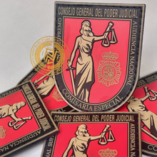 Cargar imagen en el visor de la galería, EMBLEMA BRAZO TRIBUNAL SUPREMO - AUDIENCIA NACIONAL -  CGPJ
