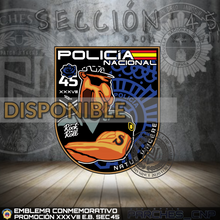 Cargar imagen en el visor de la galería, EMBLEMA CONMEMORATIVO DE LA SECCIÓN 45 DE LA PROMOCIÓN XXXVIII
